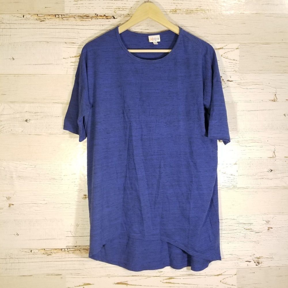 Lu La Roe blue short sleeve‎ top
